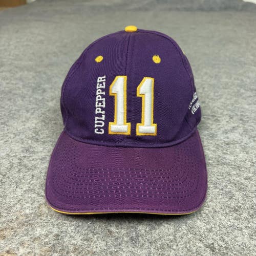 Vintage Minnesota Vikings Hat Cap Strap Back NFL Football Daunte Culpepper 90s