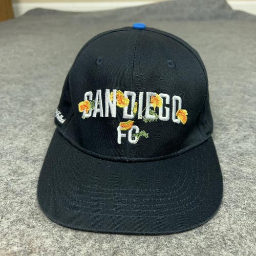 San Diego FC Hat Cap Snap Back MLS Soccer Flowers Sports Casual Logo Futbol