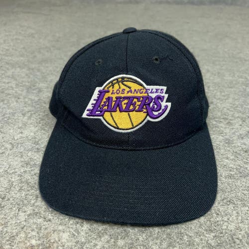 Vintage Los Angeles Lakers Hat Cap Strap Back NBA Basketball Mens 90s Sports