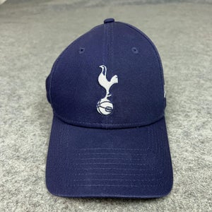 Tottenham Hotspur Hat Cap Strap Back Navy Blue EPL Soccer One Size New Era Mens