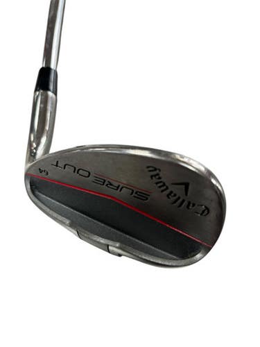 Used Callaway SUREOUT Golf Wedge Mens RH 64 Degree 11833-S000165274