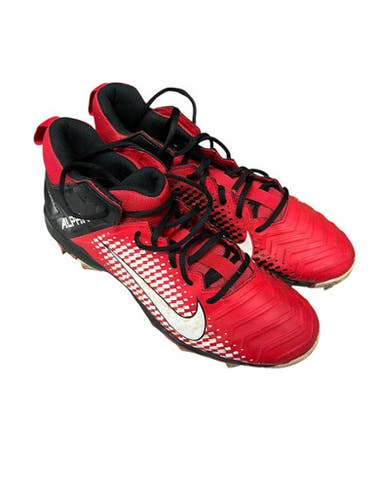 Used Nike Adult FB Cleats Red Senior 10 11833-S000165266