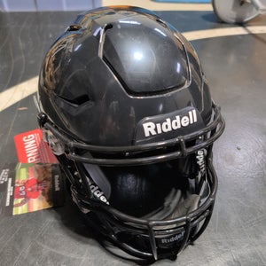 Large Youth Riddell SpeedFlex Helmet BLACK (New)