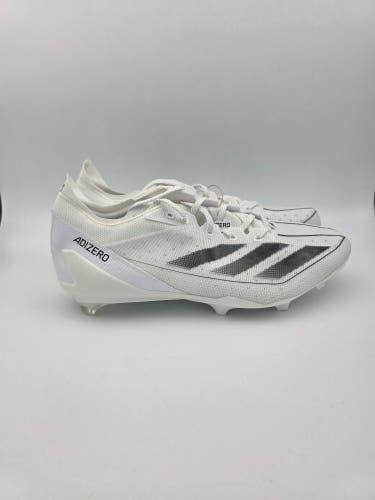 Adidas Adizero Electric Football Cleats Men's Size 13 White Black IH5030