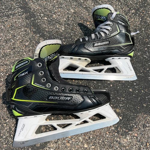 Senior Bauer GSX Hockey Goalie Skates | Size 8