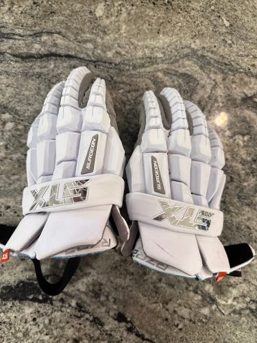 STX Surgeon RZR2 Lacrosse Gloves Extra Large (New)