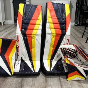 33" +3 True Catalyst PX3 Regular Goalie Full Set