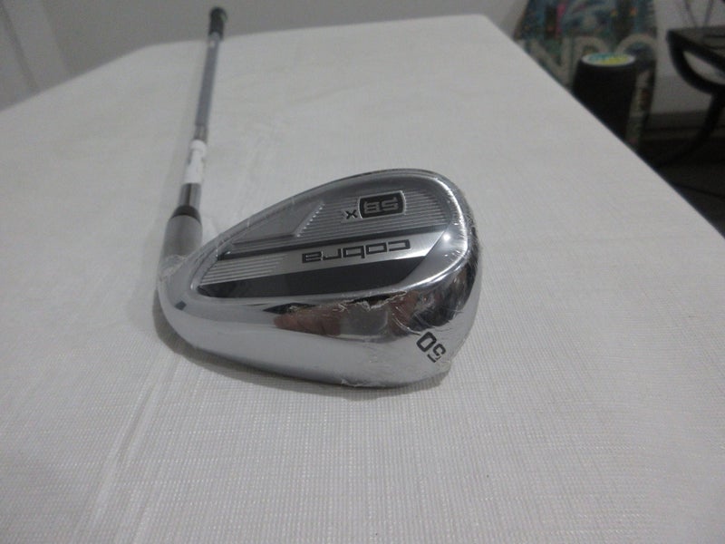 Cobra King Snakebite-X Gap Wedge GW - 50* - KBS Max 80 Stiff Flex Steel - NEW