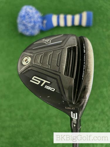 Mizuno ST190 15 Degree Fairway 3 Wood w Headcover / Stiff