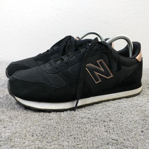 New Balance 311 Womens Size 9.5 Running Shoes Low Top Black Rose Gold WL311AAN