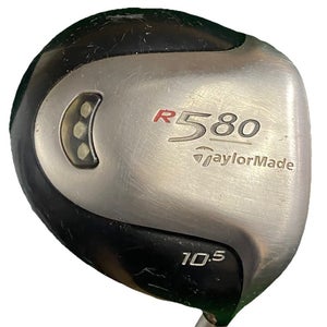 TaylorMade R580 Ti Driver 10.5* RH 60g MAS2 Stiff Graphite 45" Nice Midsize Grip