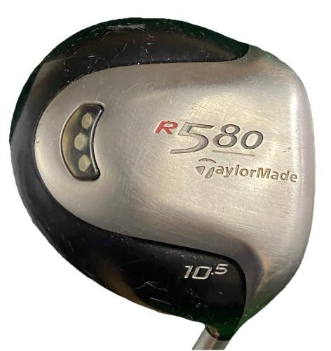 TaylorMade R580 Ti Driver 10.5* RH 60g MAS2 Stiff Graphite 45" Nice Midsize Grip