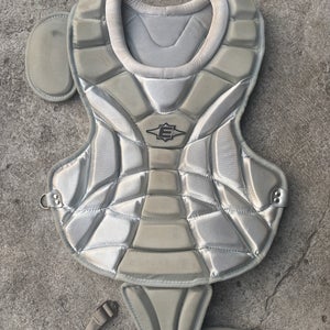 Easton baseball catchers chest protector and shin guards