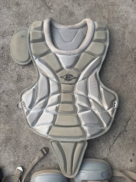 Easton baseball catchers chest protector and shin guards