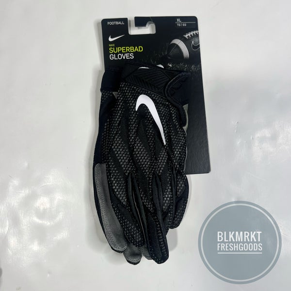 Nike Superbad 4.5 FG NFL Gloves Black/Gray XL