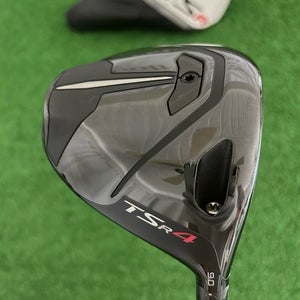 Titleist TSr4 9.0 Driver w Headcover / Extra Stiff