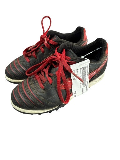 (Used) Size M 12.0 (W 13.0) Black Indoor Cleats