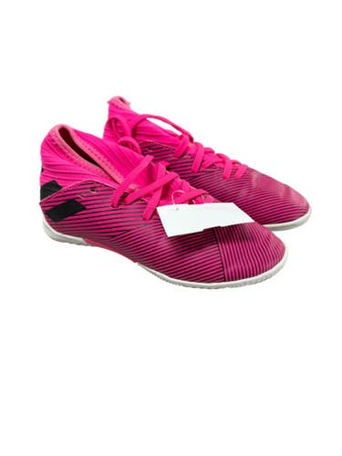 Adidas (Used) Size 13.0 (W 14.0) Pink Indoor Cleats
