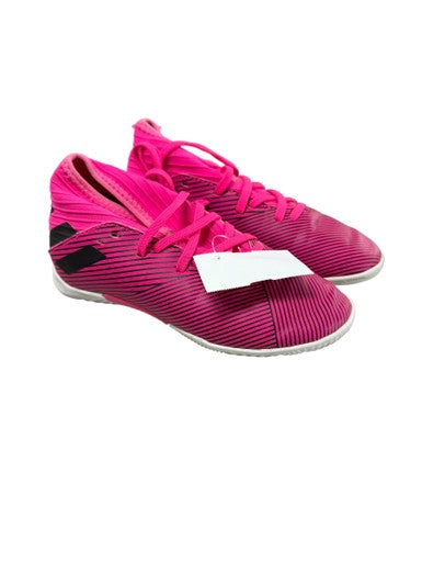 Adidas (Used) Size 13.0 (W 14.0) Pink Indoor Cleats