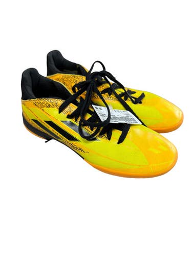 Adidas (Used) Size M 3.5 (W 4.5) Gold Indoor Cleats