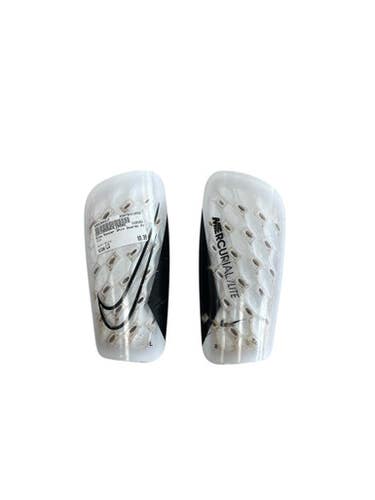 Used Nike Soccer Shin Guards Junior White LG 11833-S000164217