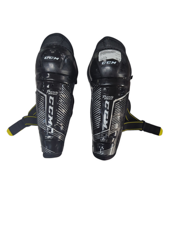 Used CCM 9550 Youth Shin Guards Black 9" 11833-S000165213