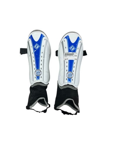 Used Franklin Soccer Shin Guards Adult White LG 11833-S000164977