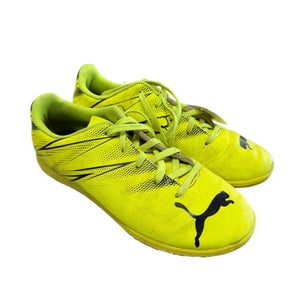 Used Puma Soccer Indoor Shoes Yellow Junior 03.5 11833-S000163942