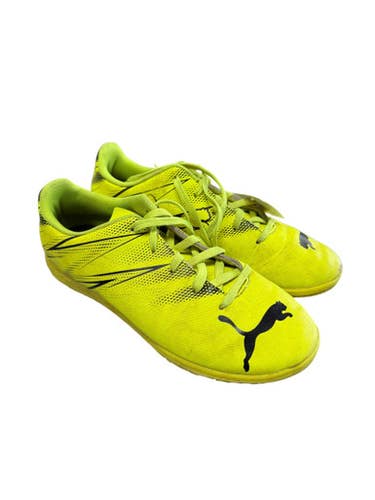 Used Puma Soccer Indoor Shoes Yellow Junior 03.5 11833-S000163942