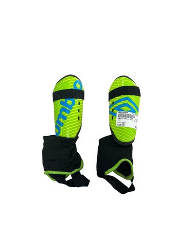 Used Umbro Soccer Shin Guards Youth Green SM 11833-S000164689