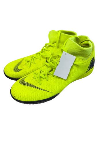 Nike (Used) Size M 6.0 (W 7.0) Yellow Indoor Cleats