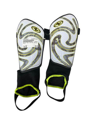 (Used) Medium White Shin Guards