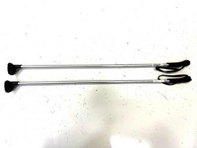 Used Fischer JUNIOR Boys DH Ski Pole Grey 95 cm / 38 in 11860-S000295430