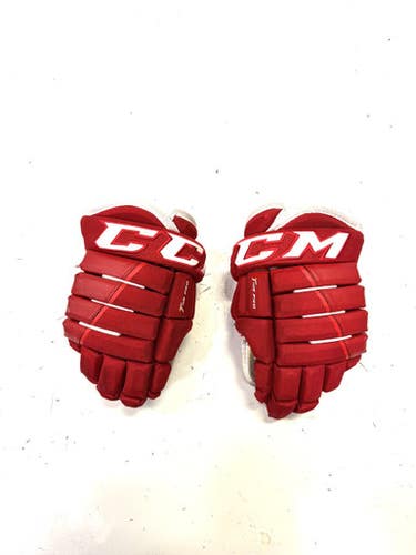 Used CCM 4R PRO Intermediate Gloves Red 13" 11860-S000295659