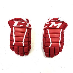 Used CCM HG4PC Senior Gloves Red 13" 11860-S000295655