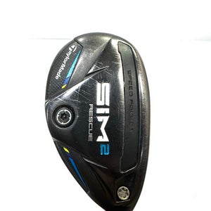 Used Taylormade SIM 2 Mens Hybrid Club RH 3 Hybrid 11860-S000295667