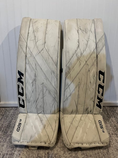34"  CCM Axis 1.9 Goalie Leg Pads  (Used)