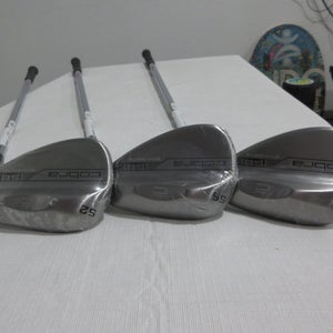 Cobra King Snakebite Raw Wedge Set - 52.08 - 56.10 - 60.08 - Stiff Steel - NEW