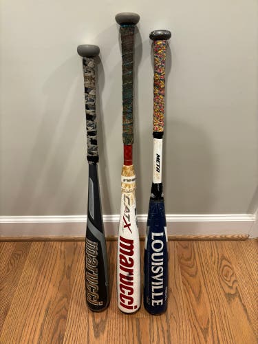 Marucci CAT9 Alloy USSSA Certified Bat (-10) 17 oz 27" (Used)