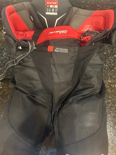 Junior Large CCM Jetspeed FT4 Hockey Pants (Used)