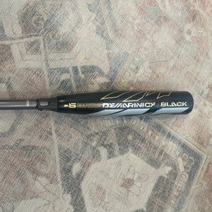DeMarini Cf black USSSA Certified Bat (-5)  25 oz 30" (Used)