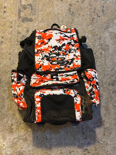 Orange Boombah Bat Pack
