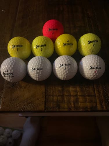 Srixon New Q-Star Tour Balls 9 Pack (Used)