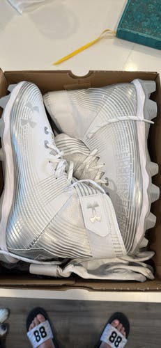 Men's Size M 12.5 (W 13.5) Under Armour High Top Hammer (New)