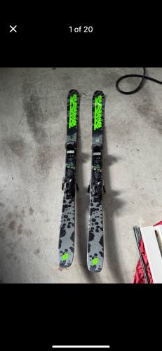 K2 Reckoner 92 skis w/ Tyrolia Attack 13 bindings -159cm length