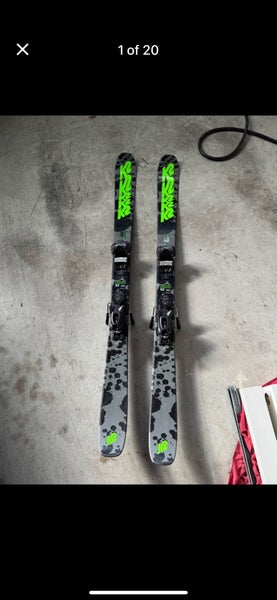 K2 Reckoner 92 skis w/ Tyrolia Attack 13 bindings -159cm length