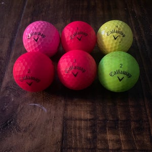Callaway Supersoft Balls 6 Pack (Used)