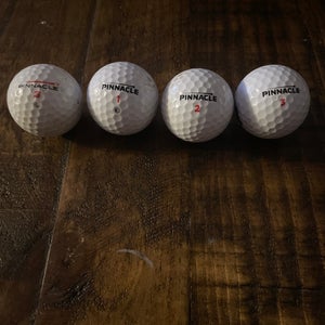Pinnacle Gold Distance Balls 4 Pack (Used)