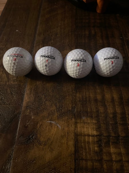Pinnacle Gold Distance Balls 4 Pack (Used)