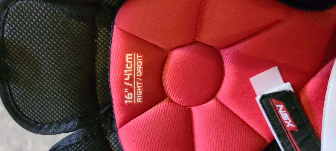 Senior Bauer NSX 16" Shin Pads (Used)